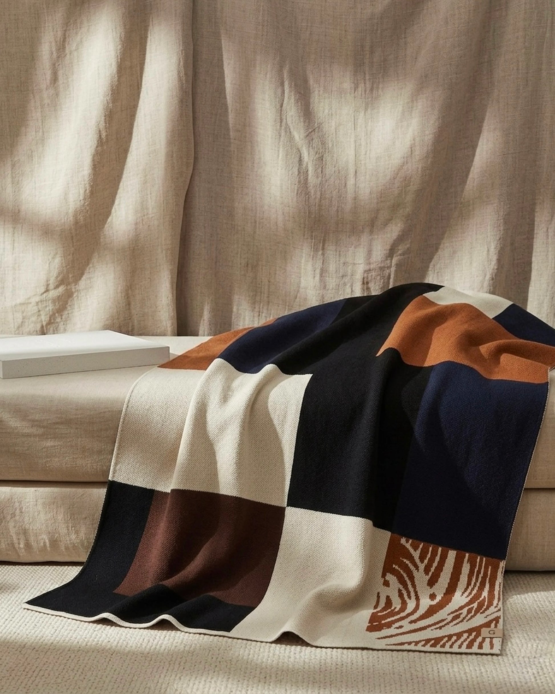 Mosaïque Throw by Aadil Abedi